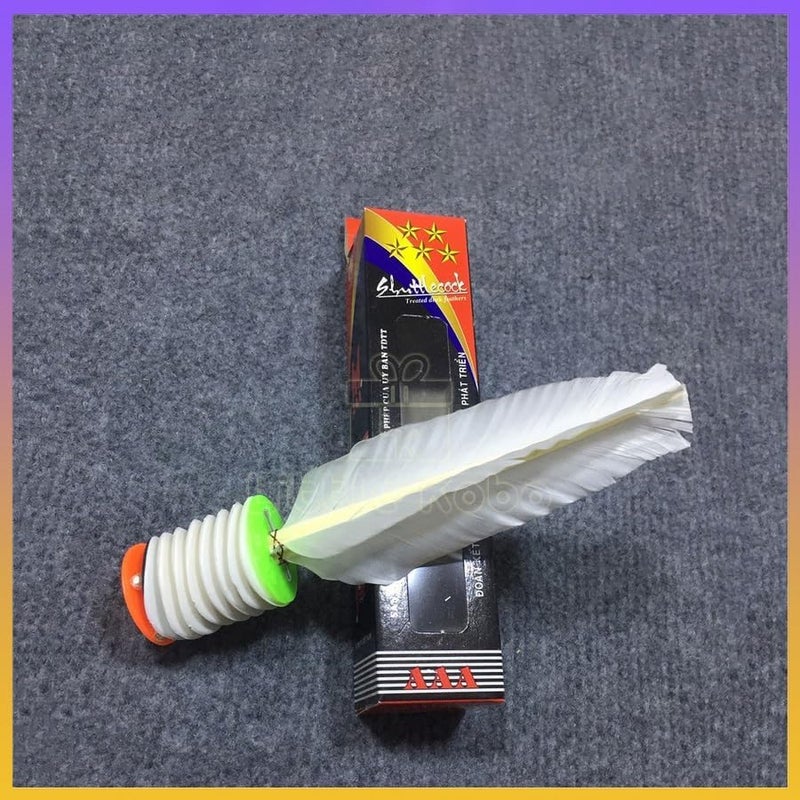 CHAANG 2PCS Jianzi Shuttlecock Kick Da CAU Shuttlecock Colorful Vietnamese Jianzi Shuttlecock Feather Foot for Improving Leg Muscle Strength and Body Flexibility Sports Indoor Outdoor - Image 2